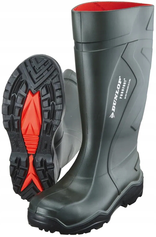 Boty Dunlop Purofort+, S5CI Src, vel, zelené