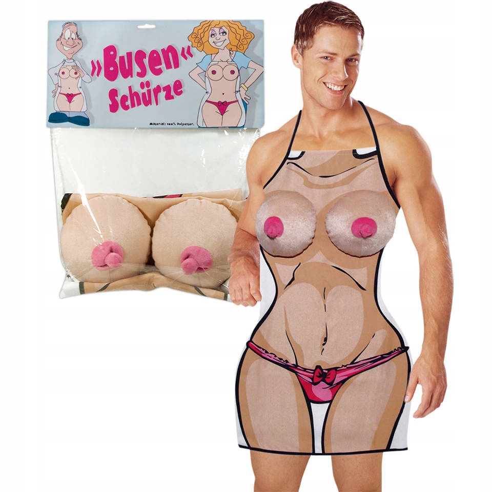 

Great Gift Fartuszek z Biustem Boobs Apron