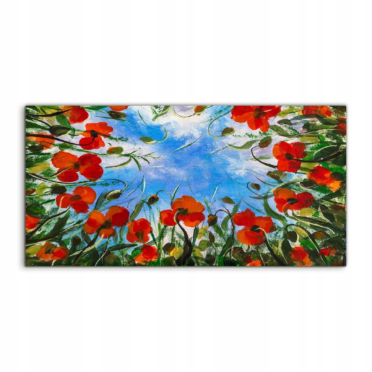 Akrylový obraz 120x60 s potlačou Krajina Maky Lúka