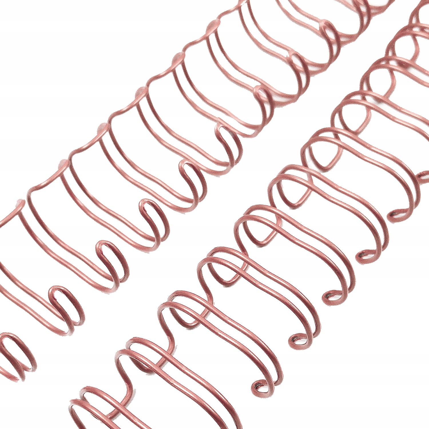 

Grzbiet drutowy do bindowania 3,17cm różowe złoto