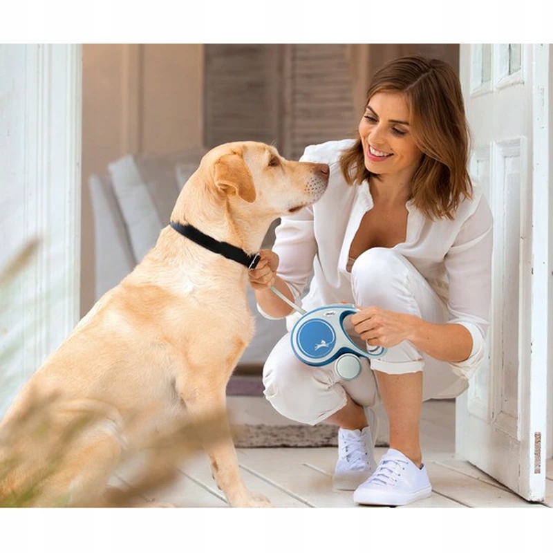 Levně Flexi New Comfort Vodítko páska M 5 m černá [FL-3646]