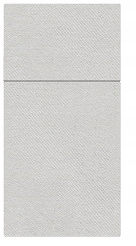 

Kieszonki na sztućce 25szt. srebrne fizelinowe