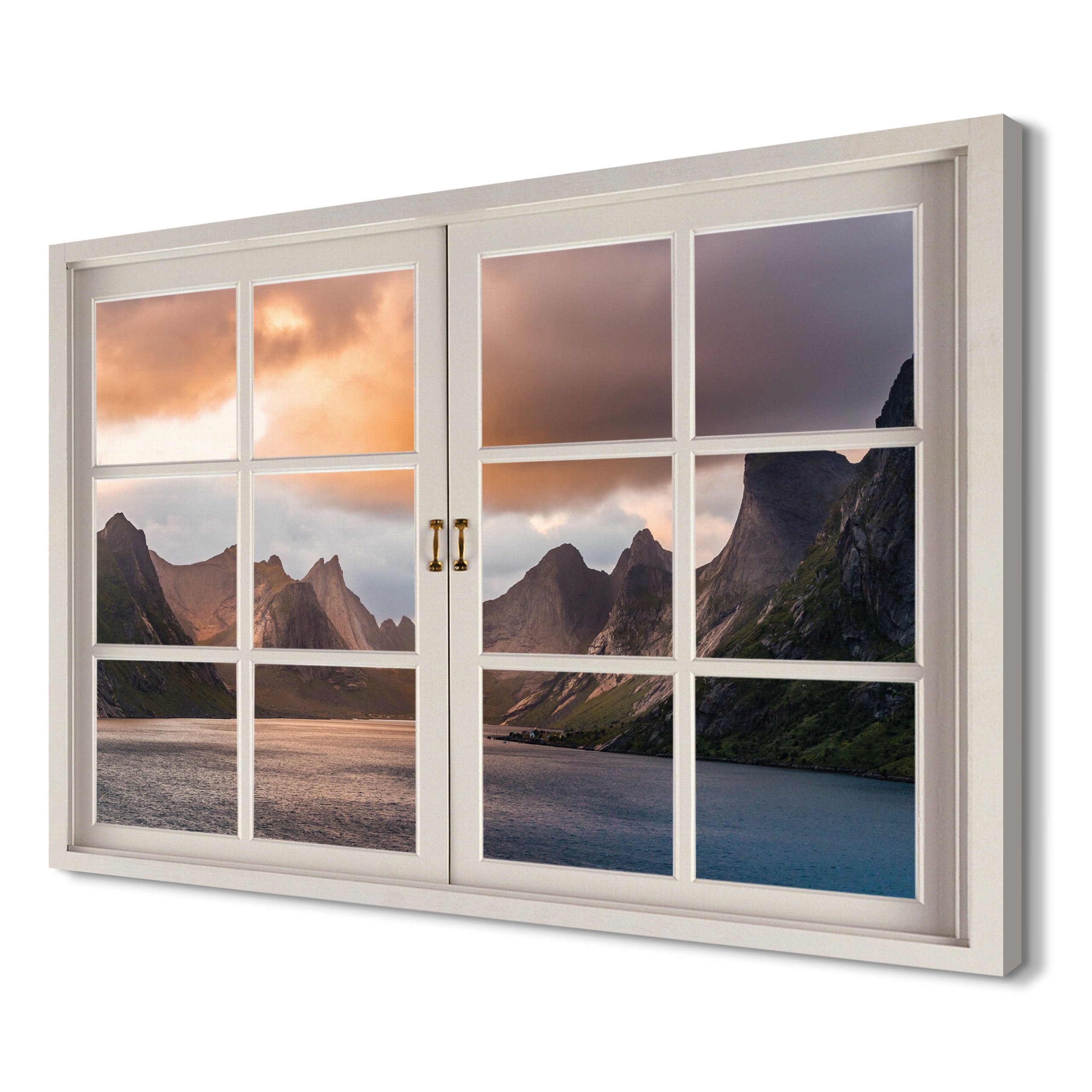 

Lofoten Norwegia mały 120x80 Obraz na płótnie 3d