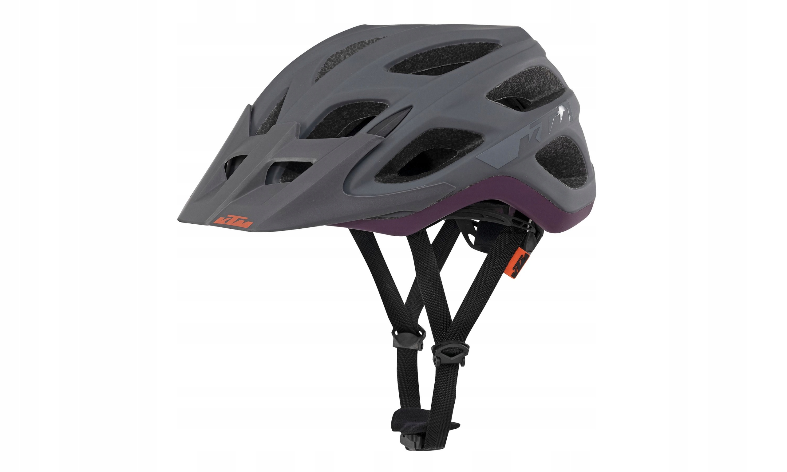 Kask Rowerowy Ktm Lady Character II 54-58 grafitowo-fioletowy, damski
