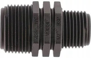 

Nypel redukcyjny Gz/gz 3/4"x1/2"