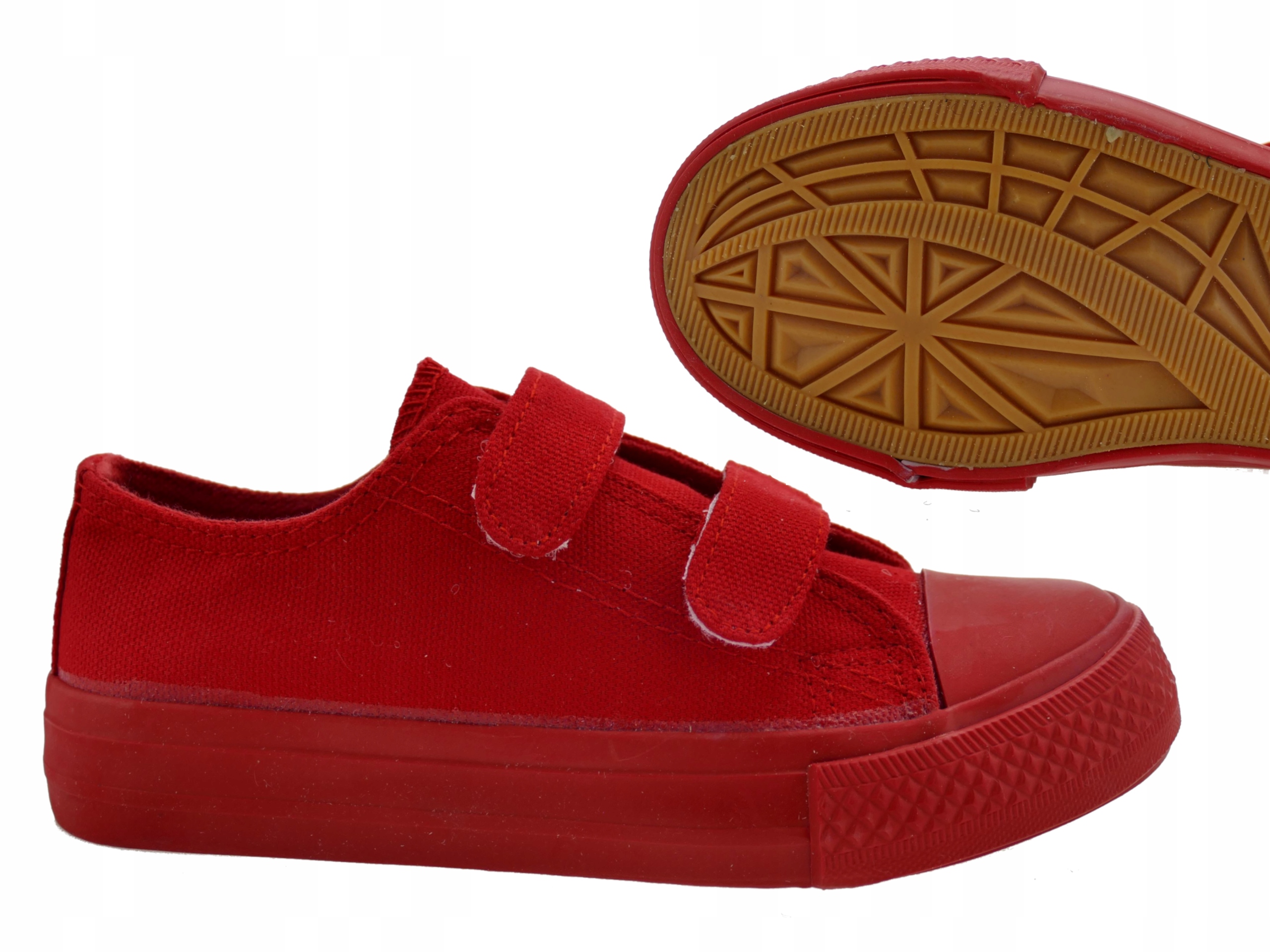 

Buty Dziecięce klasyczne Trampki niskie Rzepy 33