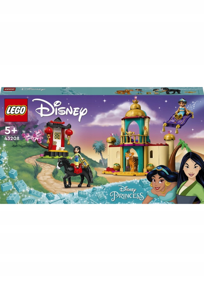 Lego Disney Dobrodružství Jasmíny a Mulan 43208