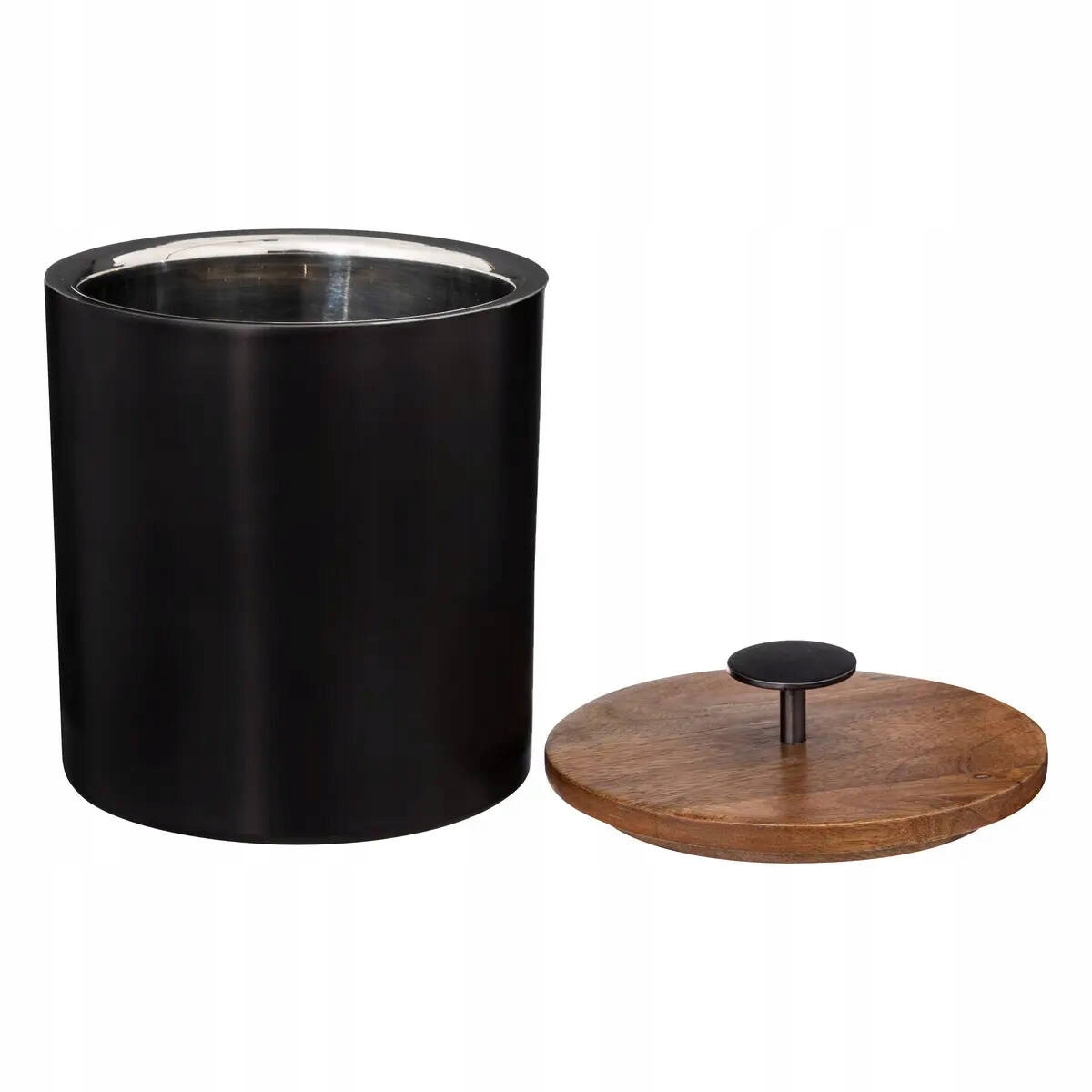 WIADERKO DO LODU na lód Ø 15,5 cm czarny pojemnik Producent inna