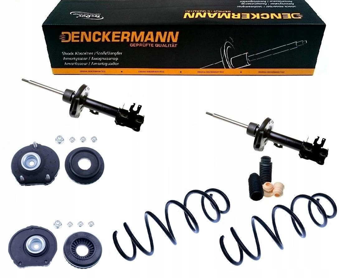 Tlumiče Pružiny Fiat Doblo II Combo 2012- 1.3 D 1.4 Krátká Přední Část Sada