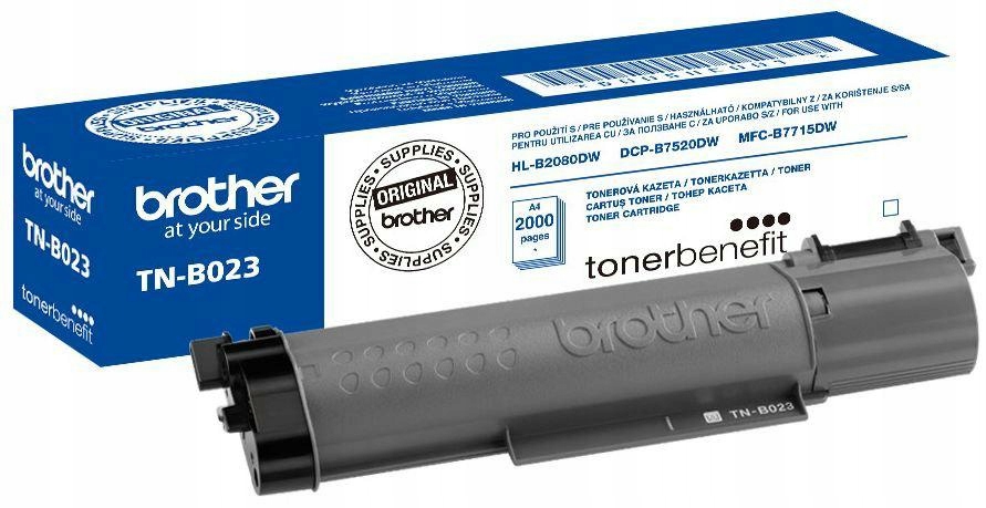 

Toner Brother TNB023 Black HL-B2080DW 2 000 stron