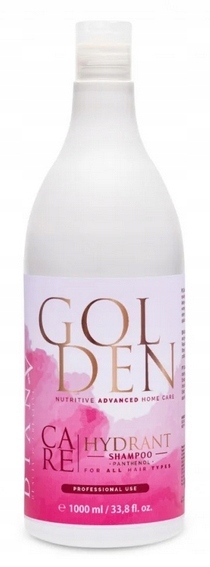 Diana Golden Szampon odżywczy po Nanoplastii Złote Proteiny 1000 ml