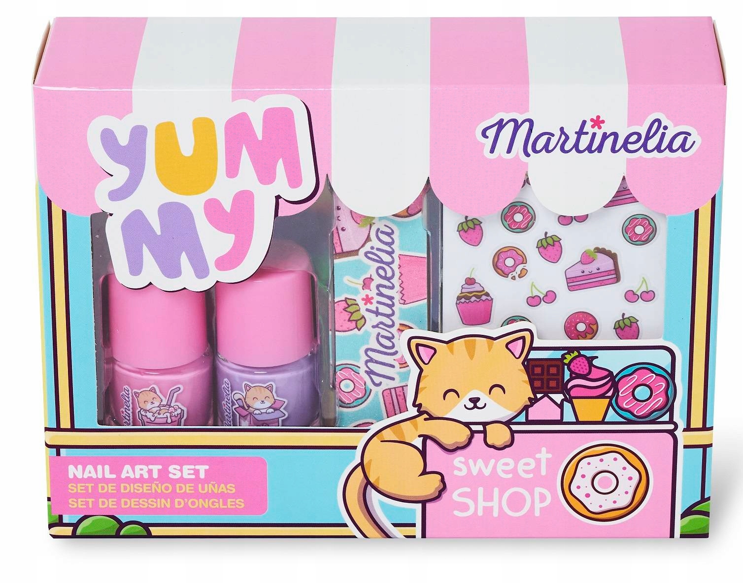 MARTINELIA zestaw dla dzieci lakiery do paznokci Wiek dziecka 3 lata +