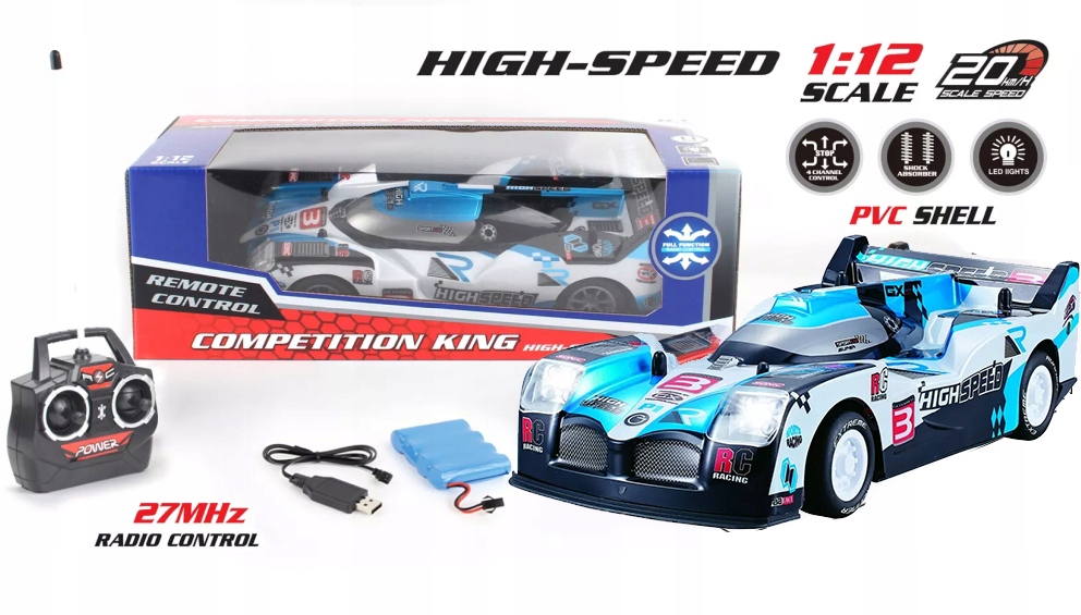 AUTO WYŚCIGOWE NA RADIO PILOT ZDALNIE STEROWANE Marka NORIMPEX