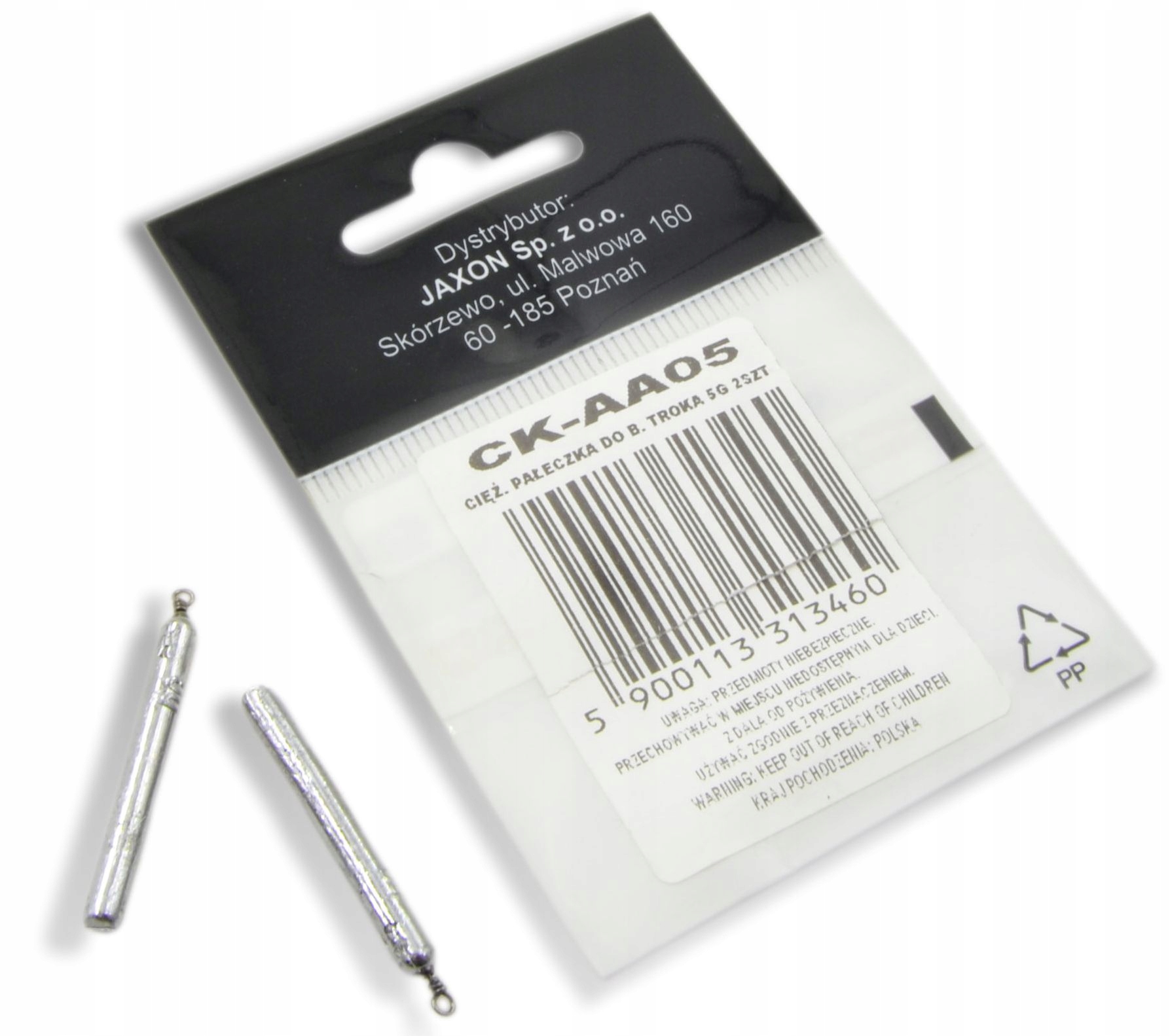 

Jaxon Ciężarek Boczny Trok Pałeczka [ 5g ] 2x