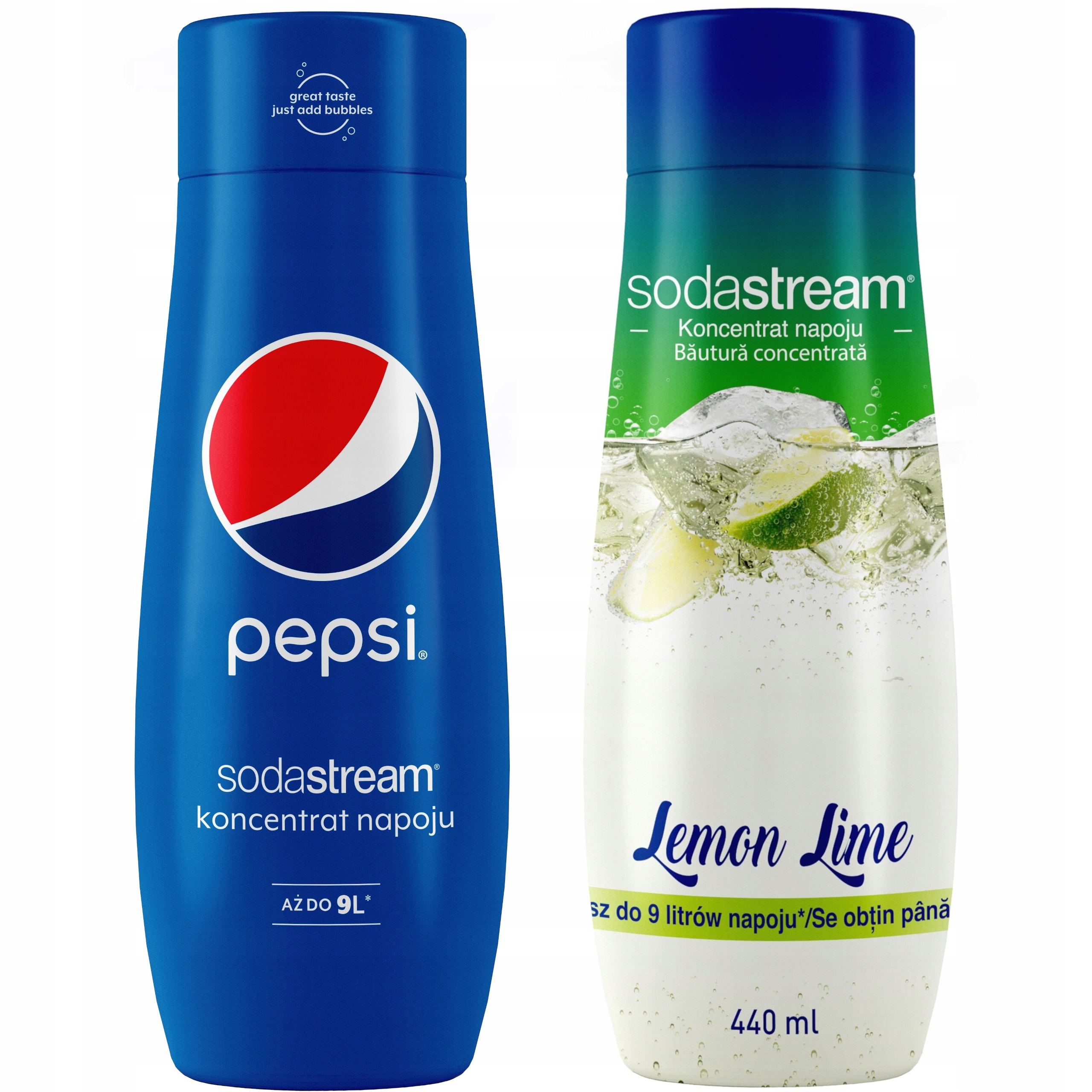 Pepsi +Cytryna-limonka syrop koncentrat SodaStream