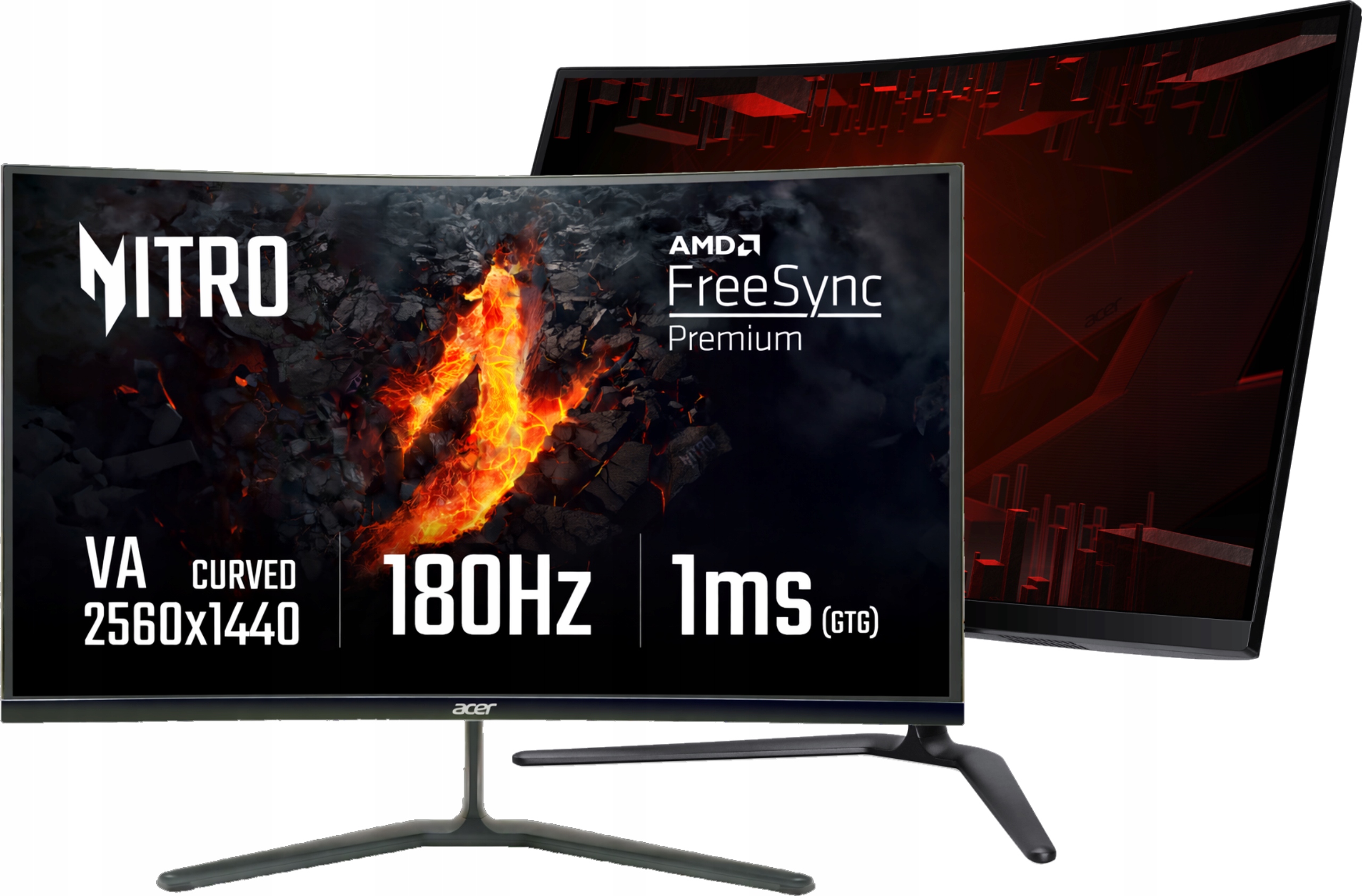 Monitor Zakrzywiony Led Acer ED320 32 " 2560 x 1440 px Va 1500R