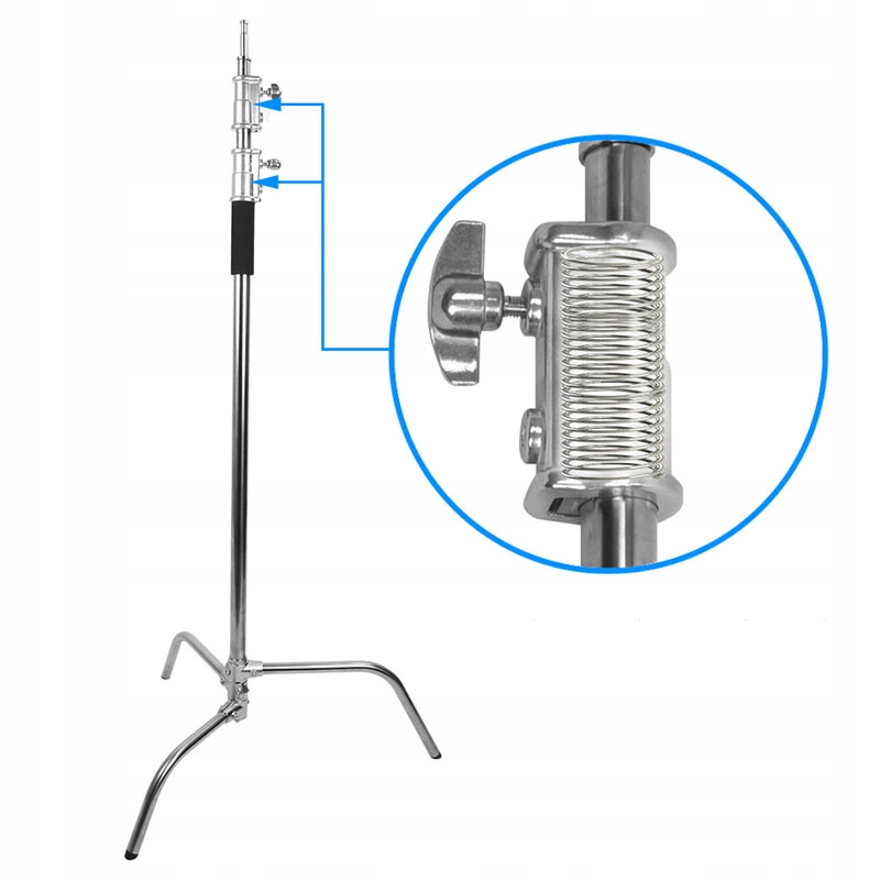 SOLIDNY STALOWY STATYW 2,7m ŻURAW PRO BOOM C-STAND Kod producenta PROSTDBOOM