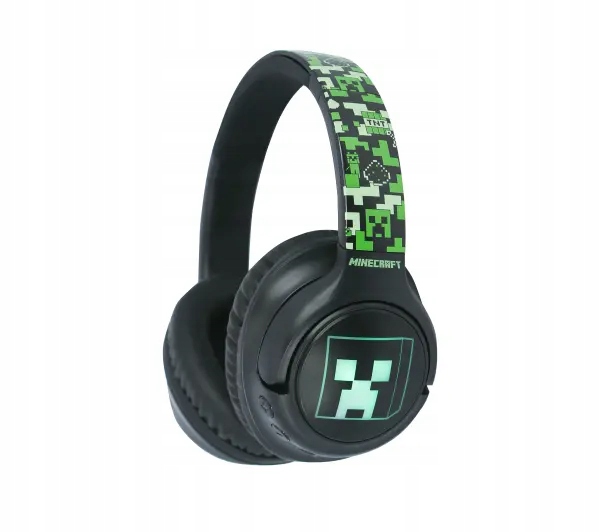 Słuchawki bezprzewodowe z mikrofonem Otl Technologies Minecraft Wireless