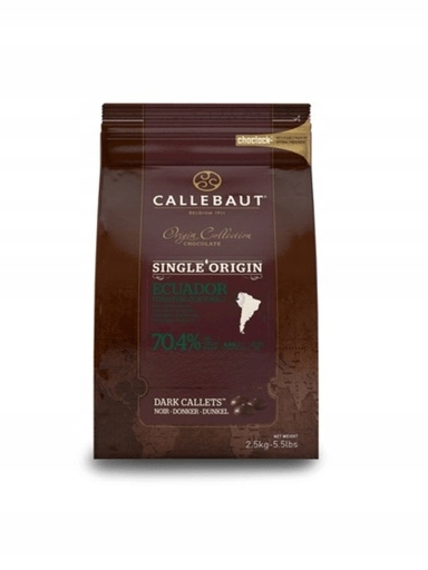 Levně Callebaut tmavá čokoláda Origin Ecuador 2,5 kg