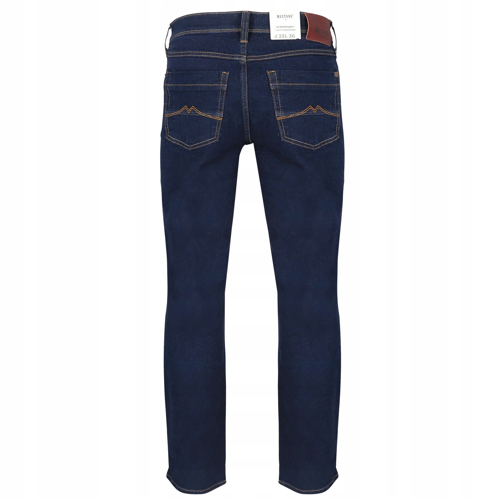 Pánské jednoduché džíny Mustang Washington Denim Blue 1007640-5000-900 36/32