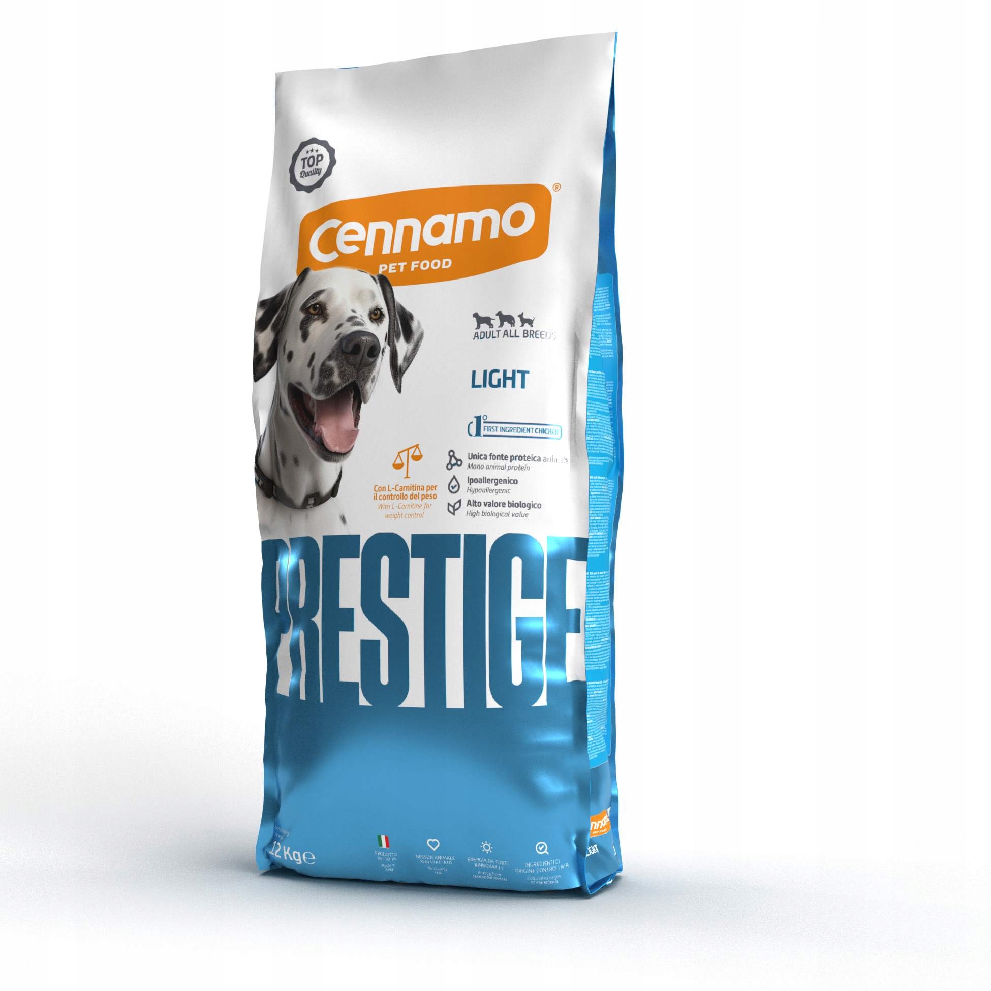 Levně Prestige Premium Dospělé Lehké Kuře 12 Kg * Cennamo *
