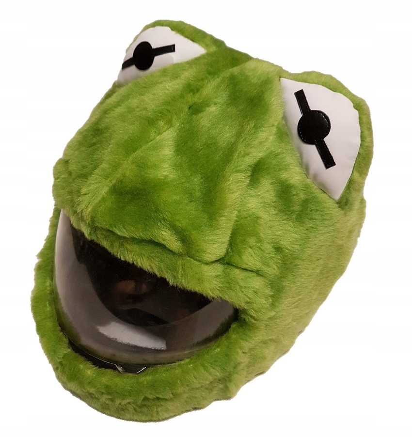 

Nakładka ozdoba czapka kask czapkokask Żaba Frog