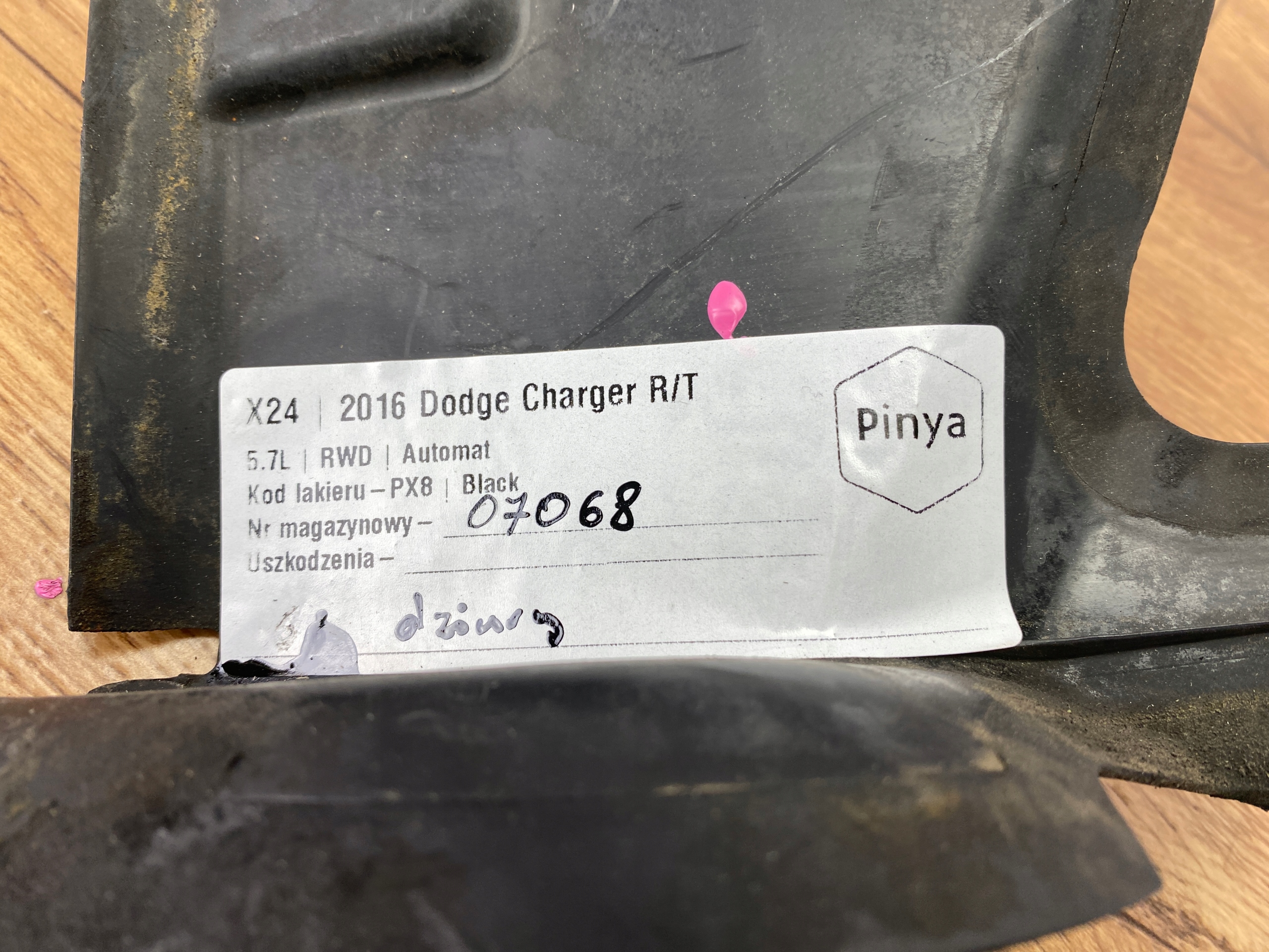 pipe drain intake dolotowa air Dodge Charger 2015+ USA