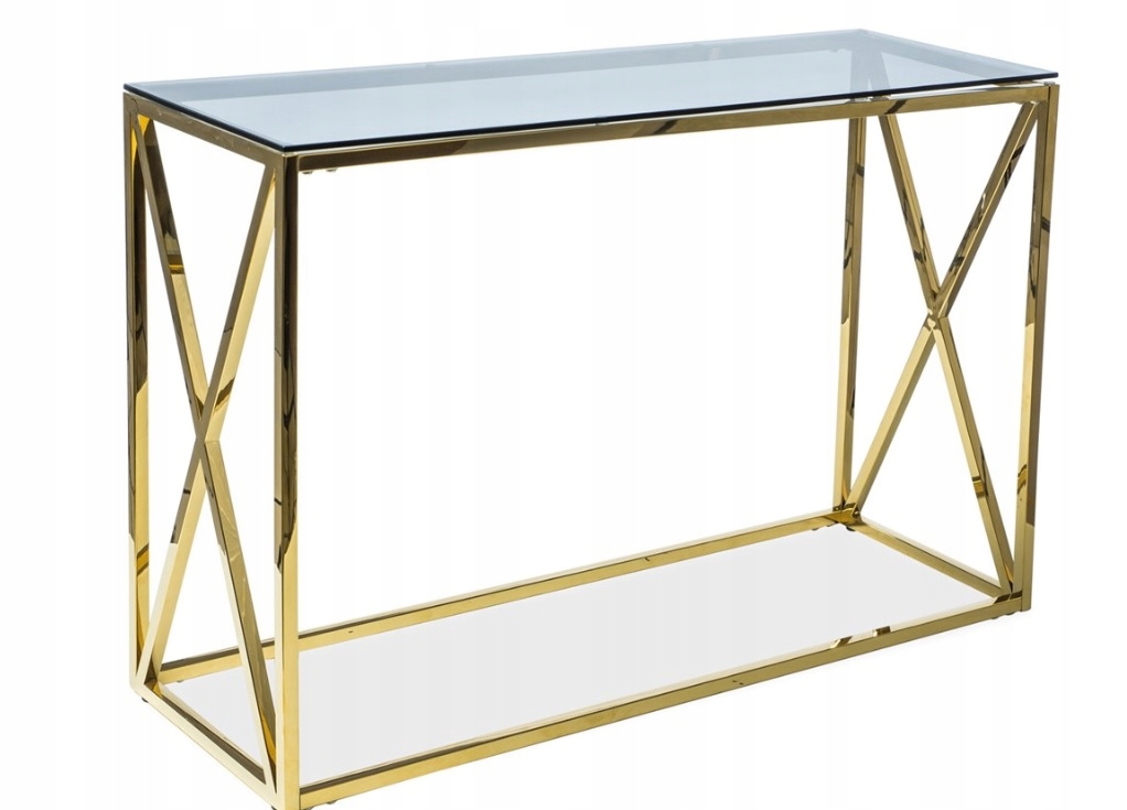Elegancka Konsolka ELISE C Złota SIGNAL