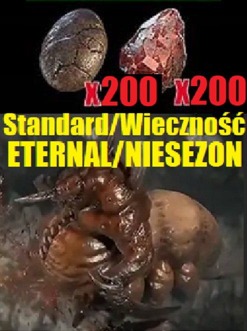 Zestaw Agony Egg Duriel Diablo 4 ETERNAL NIESEZON