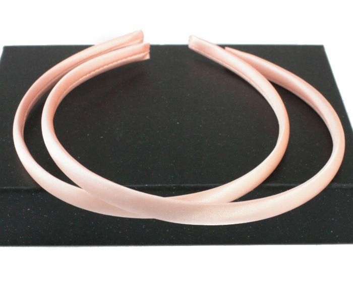 

Opaski Do Włosów Morelowe Satyna 2 Sztuki