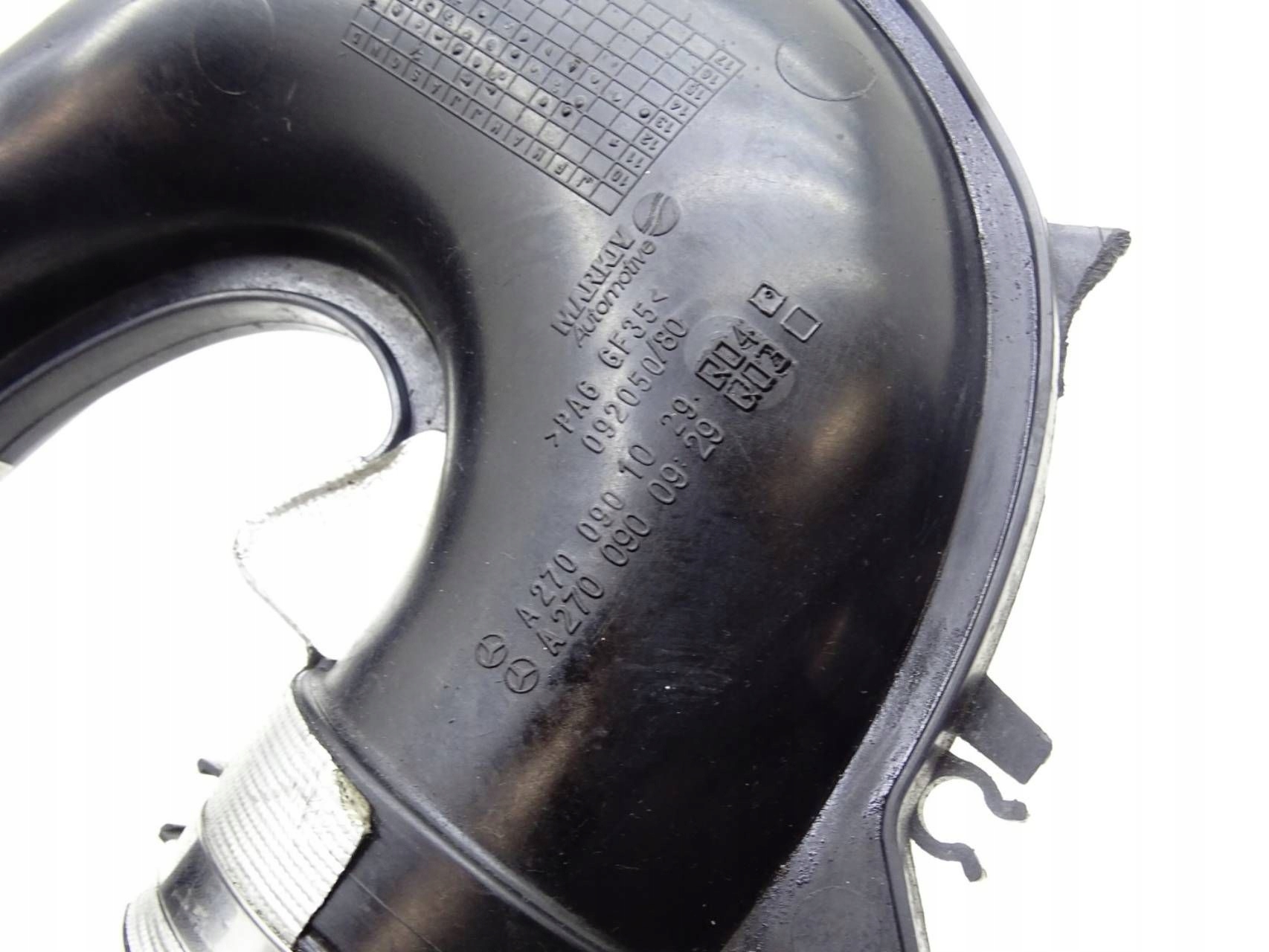 hadice trouba TROUBA MERCEDES W246 1.6 CGI A2700900929