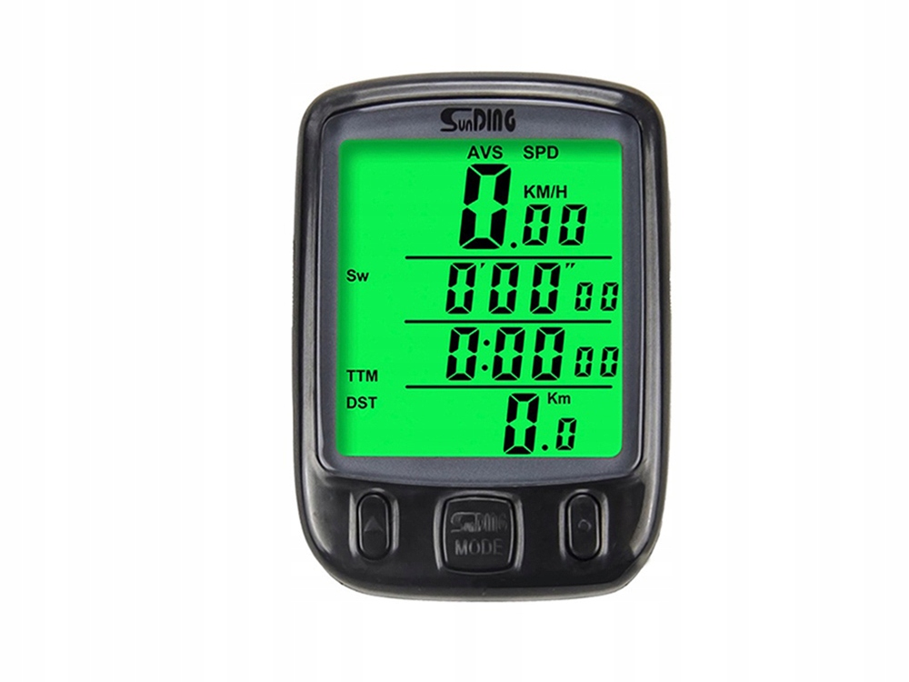 LICZNIK ROWEROWY WODOODPORNY LCD PRĘDKOŚCIOMIERZ Stan opakowania oryginalne