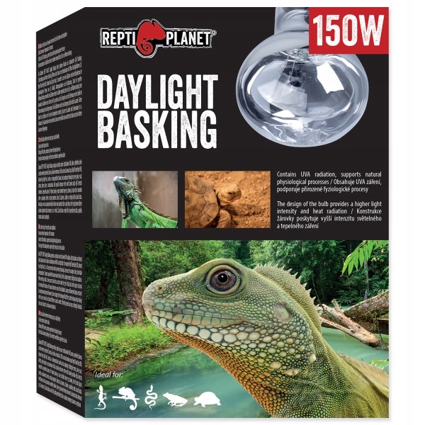 ŻAR&Oacute;WKA GRZEWCZA DAY LIGHT BASKING 150W REPTI PLAN