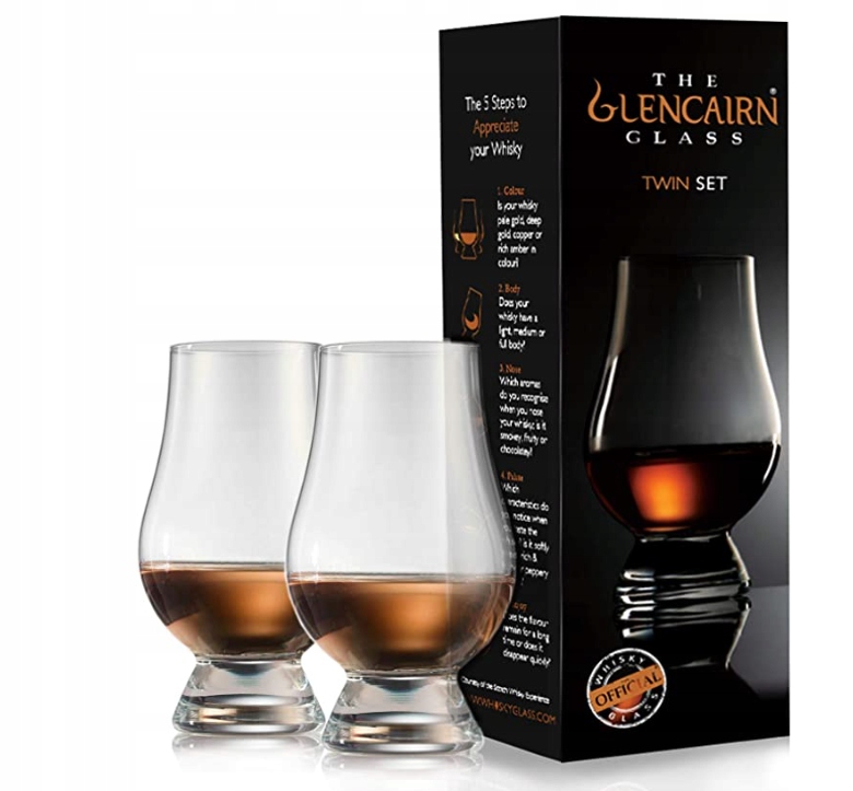 

Kieliszki do whisky Glencairn Glass 2 szt Twin