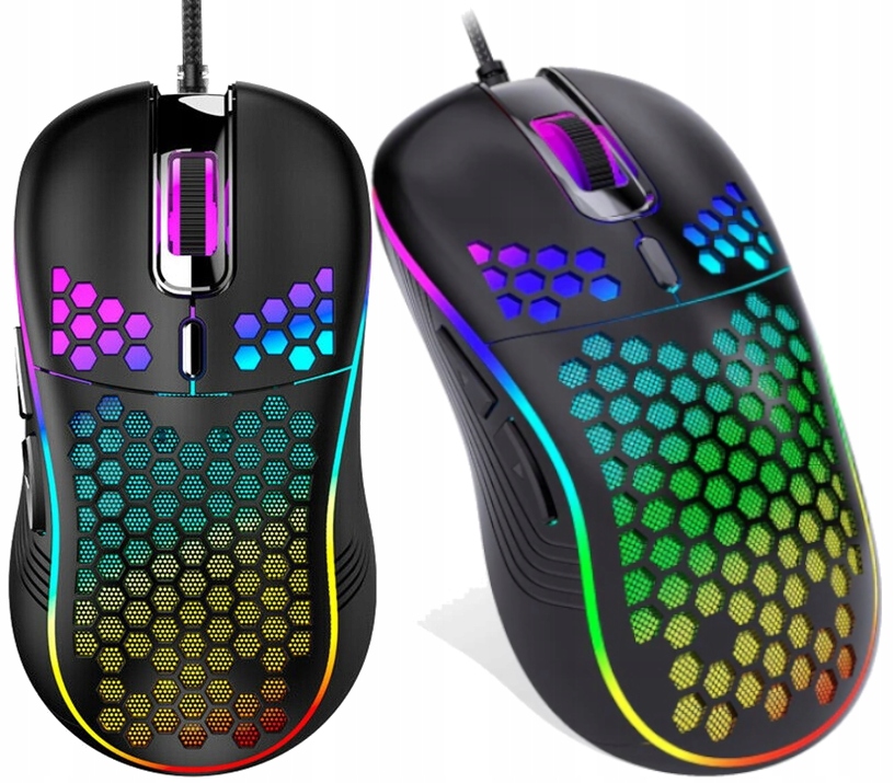 

Mysz myszka Gamingowa Dla Graczy Rgb Led 7200 Dpi