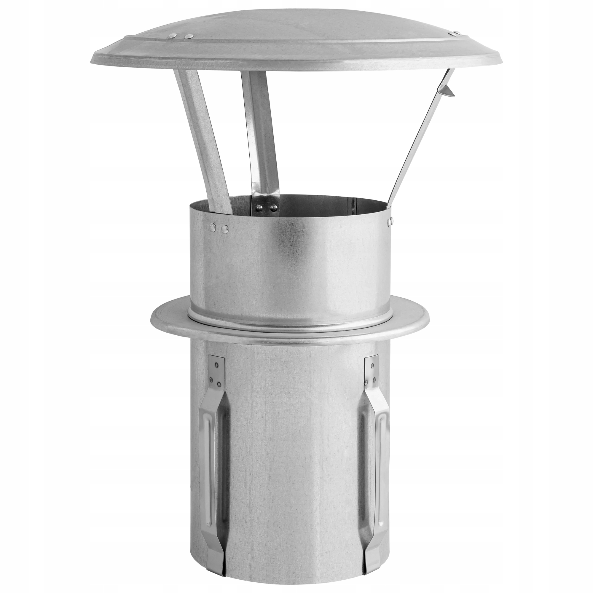 Stříška, lisovací nástavec fi 130 pozink DA130-OC-PT