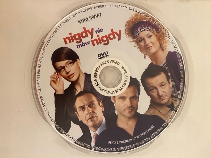 Film Nigdy nie mów nigdy płyta DVD OLSZÓWKA SAPRYK EAN (GTIN) 5903560912637
