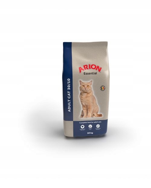 Karma dla kota Arion Essential Adult Cat 30% białka 10KG