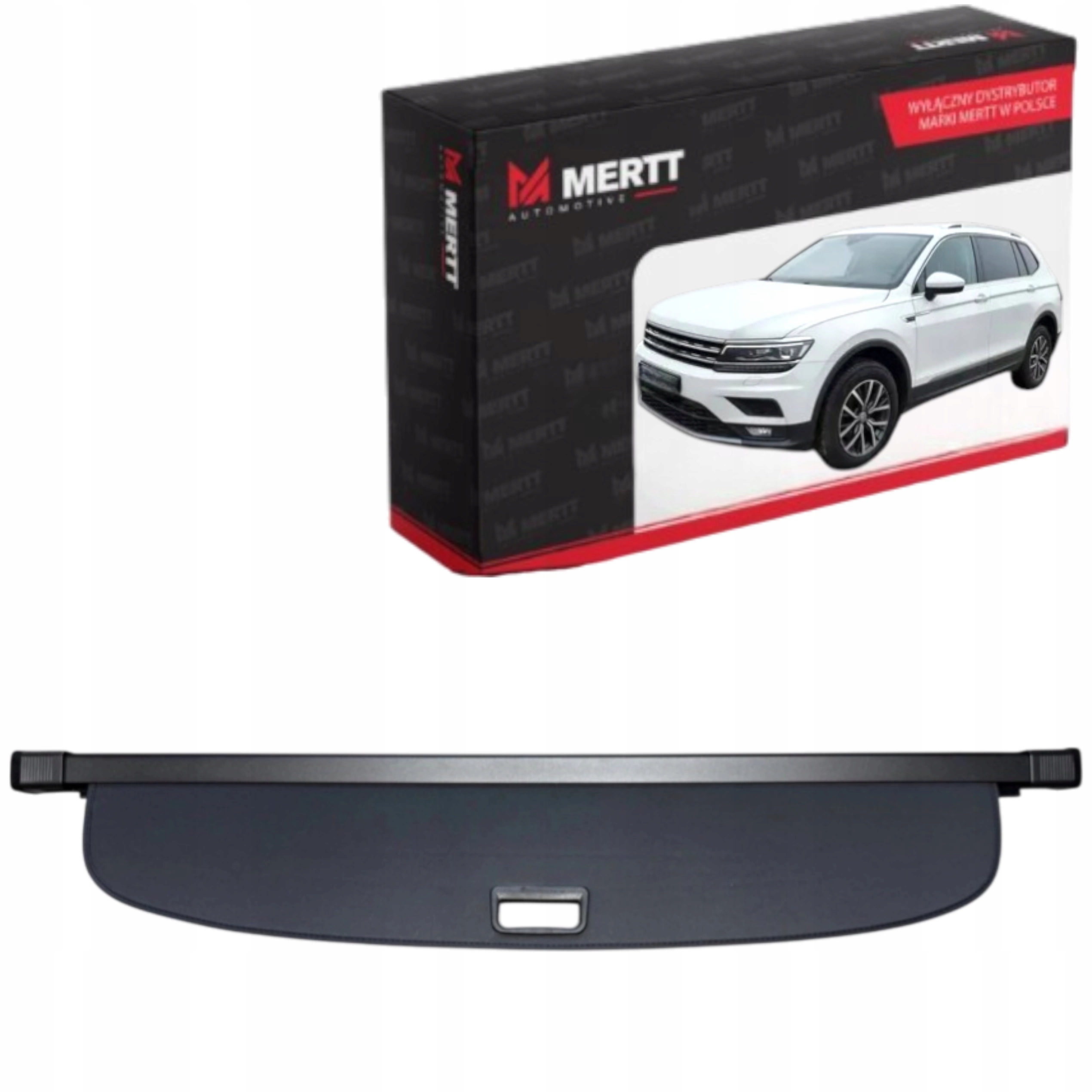 Volkswagen Tiguan Allspace 2017 – Roleta zadního zavazadlového prostoru, černá