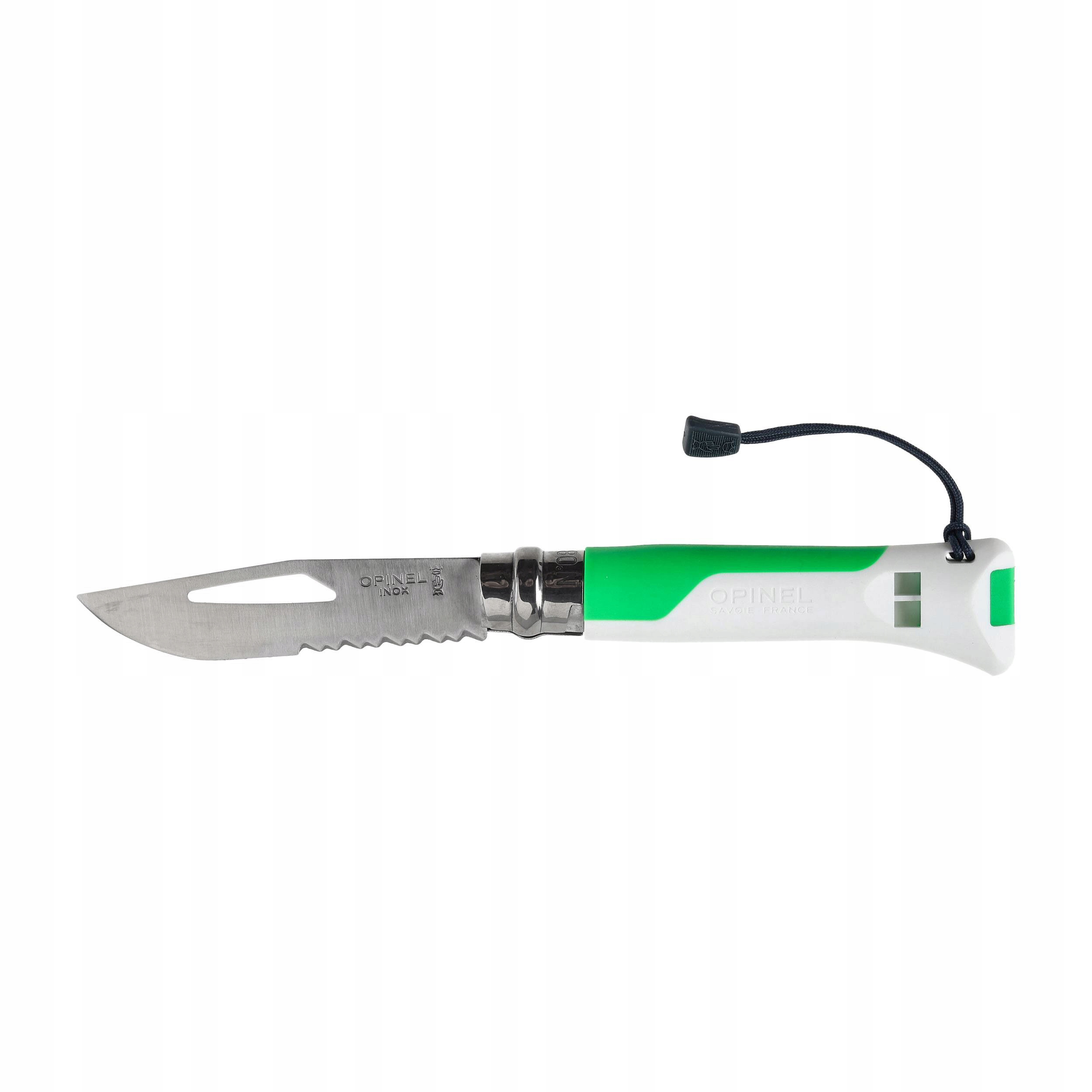 Nóż składany Opinel Outdoor Fluo Green 08