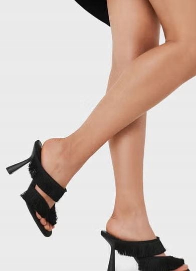 MISSGUIDED CZARNE KLAPKI JAPONKI OBCAS (40)