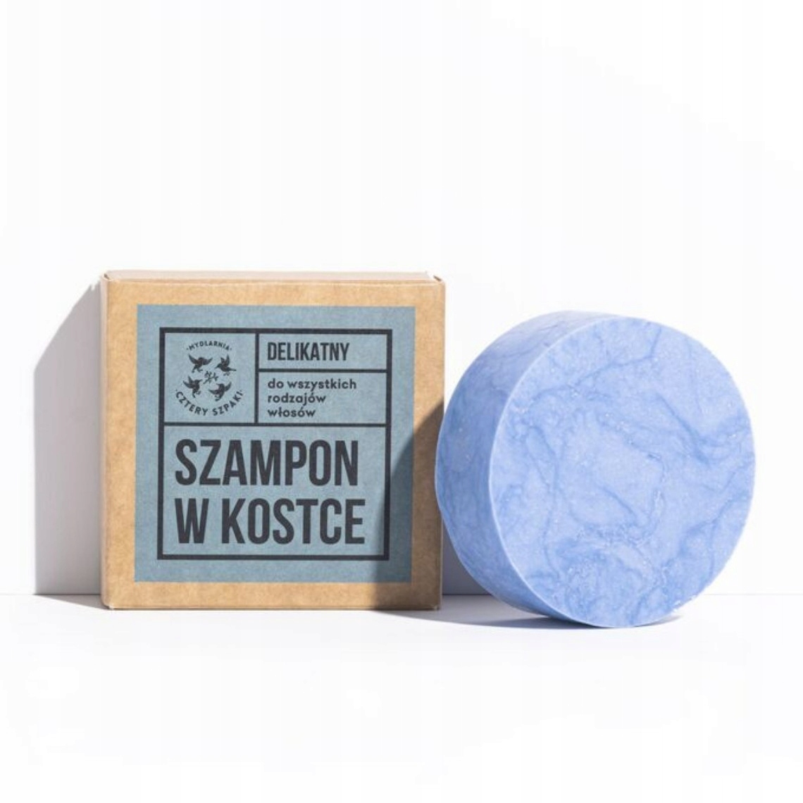 

Mydlarnia Cztery Szpaki, Delikatny szampon w kostc