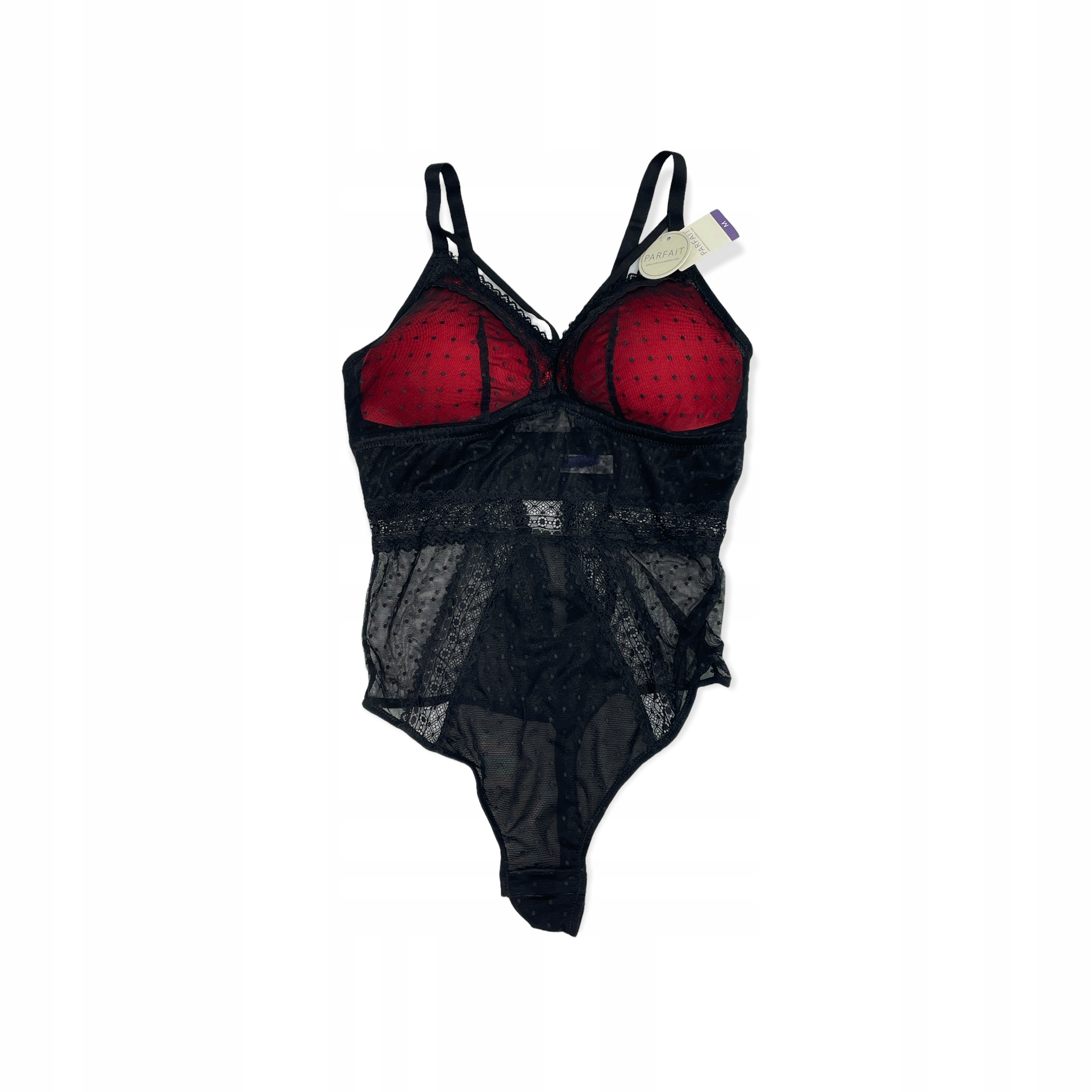 Krajkové dámské body s ramínky Parafit M