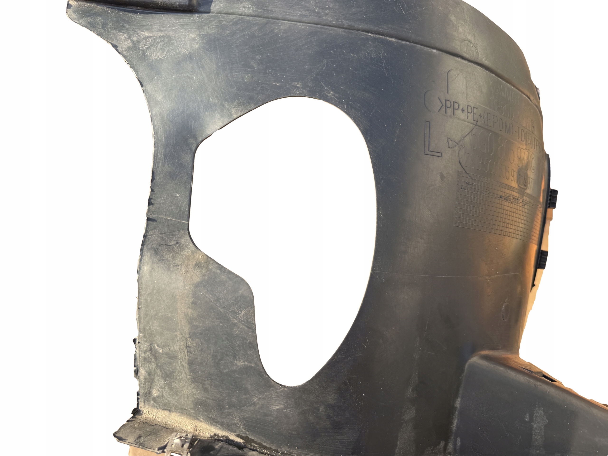 VW GOLF VII 7 mudguard left front 5G0805911P