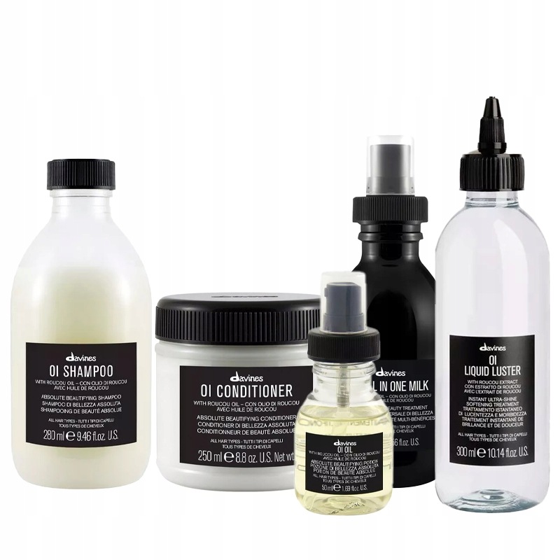 Davines Oi oil silně vyživující rituál pro každodenní péči o vlasy