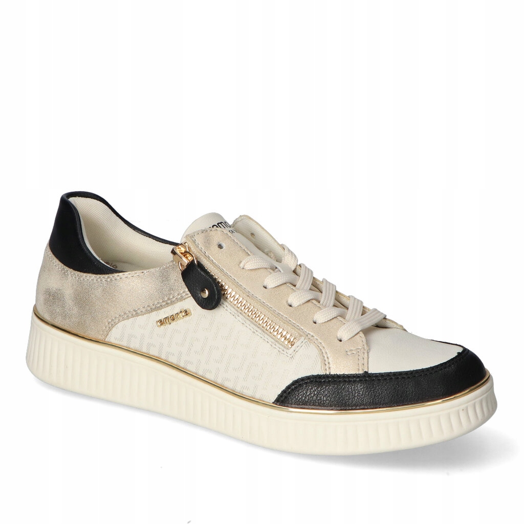 Tenisky Remonte D2E04-08 Bílé/Zlaté/Námořnická Modrá 37