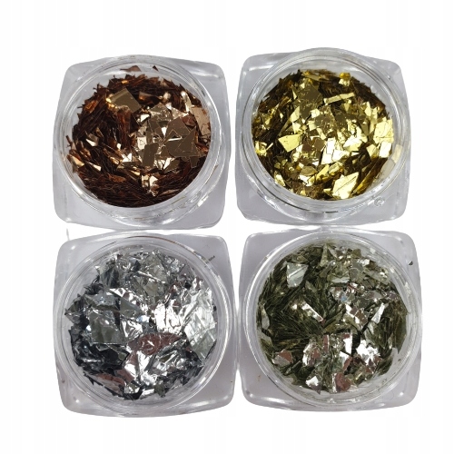 

Pyłek Broken Mirror Efekt Tłuczonego Szkła 4SZT