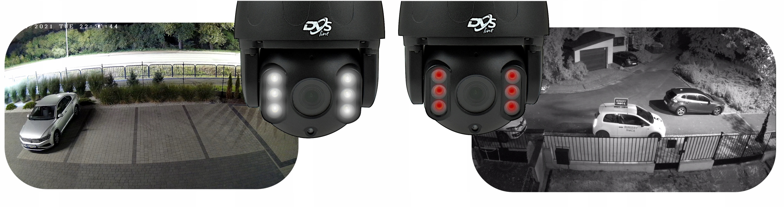 ZESTAW WIFI DO MONITORINGU 3 KAMERY + 1 OBROTOWA 4Mpx ZESTAW KAMER DO DOMU Technologia IP