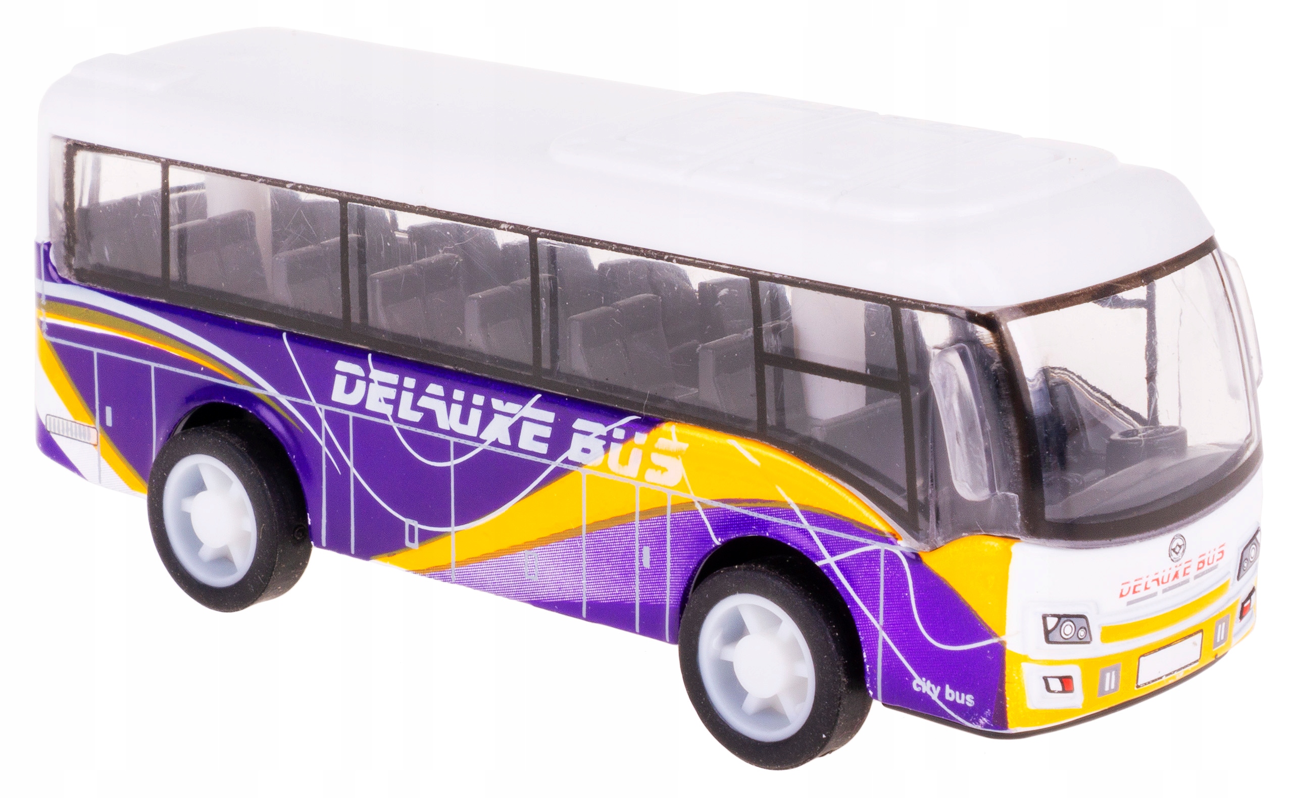 

Autobus Autokar Metalowy 9CM Napęd Delauxe Bus D