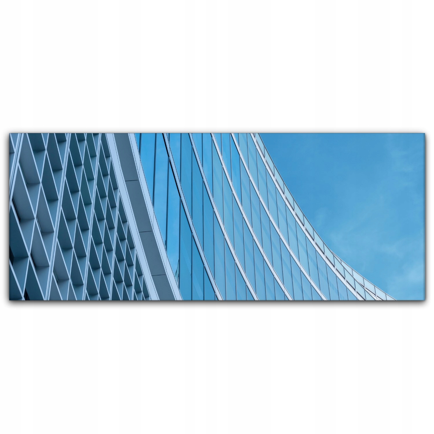 

Canvas na ramie ścienny 125x50 Abstrakcja Budynki